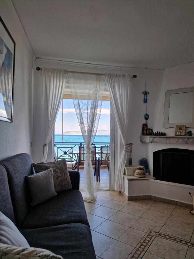 Korinthian Sea View Appartement Nerántza Buitenkant foto