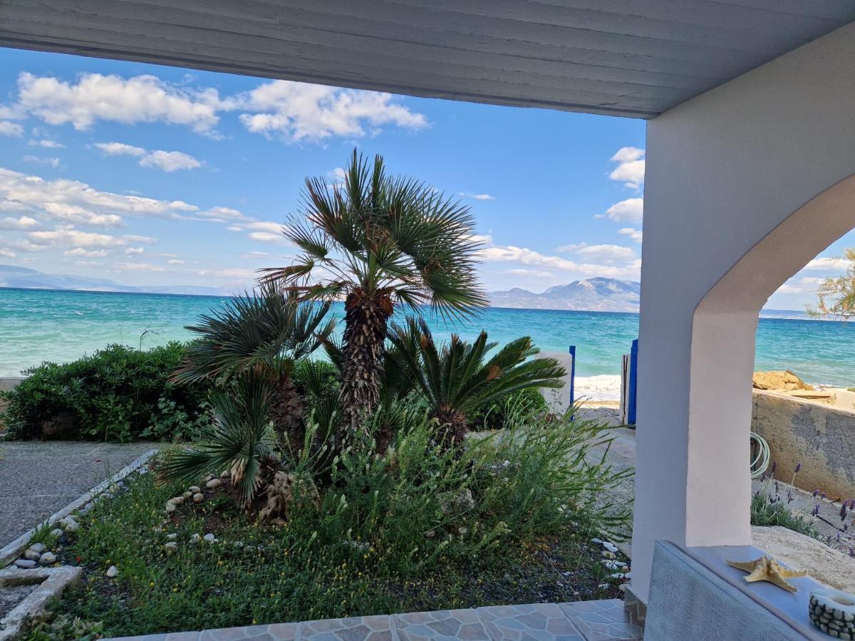 Korinthian Sea View Appartement Nerántza Buitenkant foto