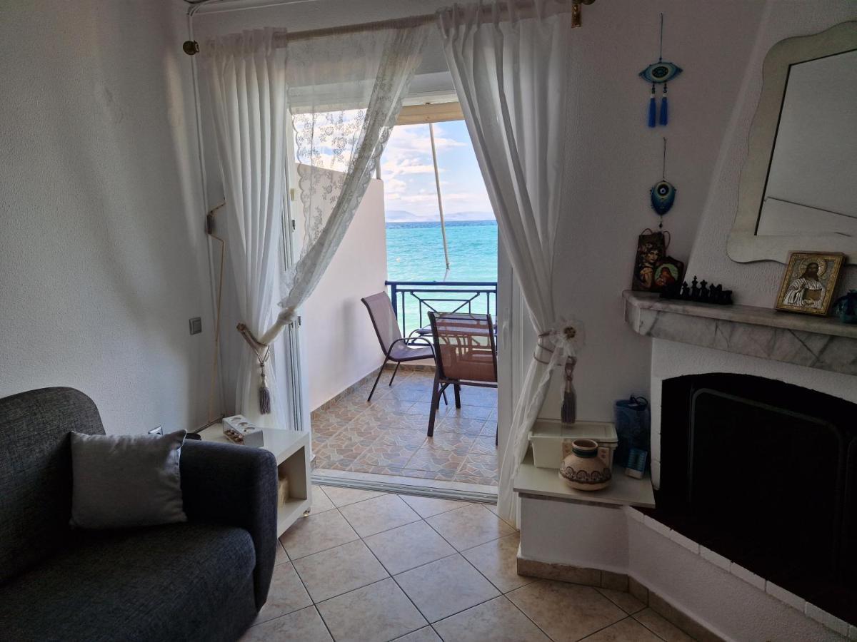 Korinthian Sea View Appartement Nerántza Buitenkant foto