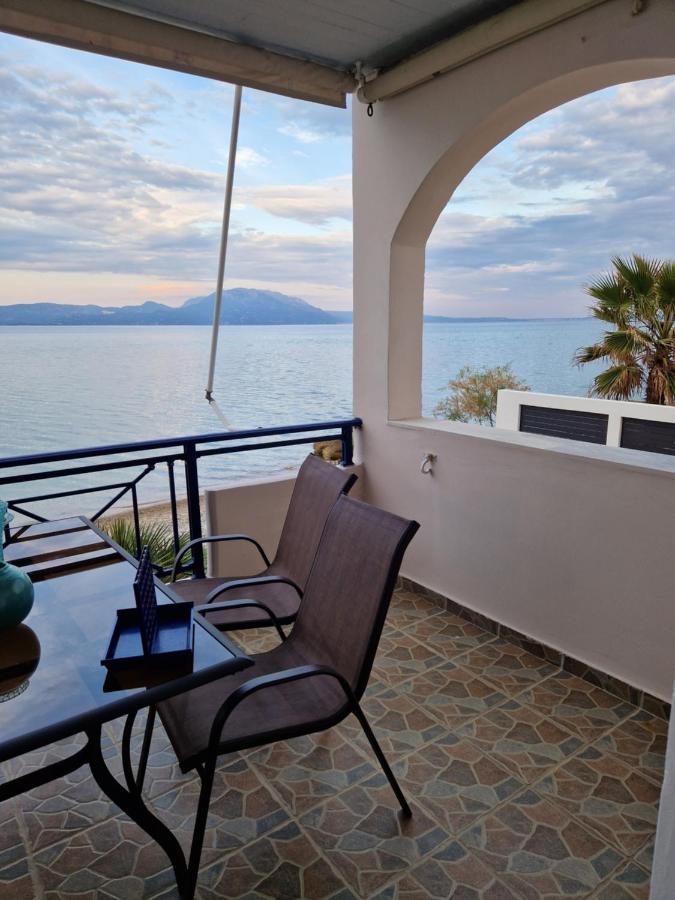 Korinthian Sea View Appartement Nerántza Buitenkant foto