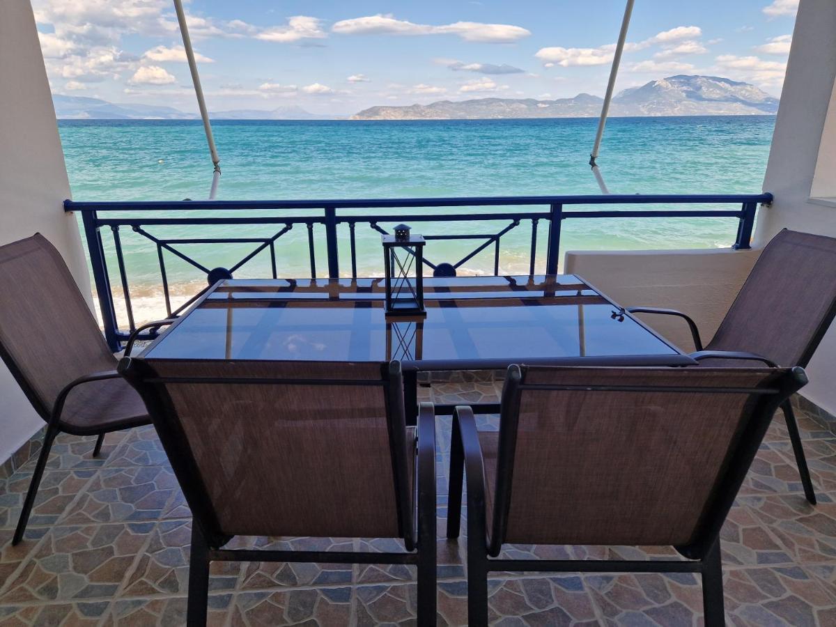 Korinthian Sea View Appartement Nerántza Buitenkant foto