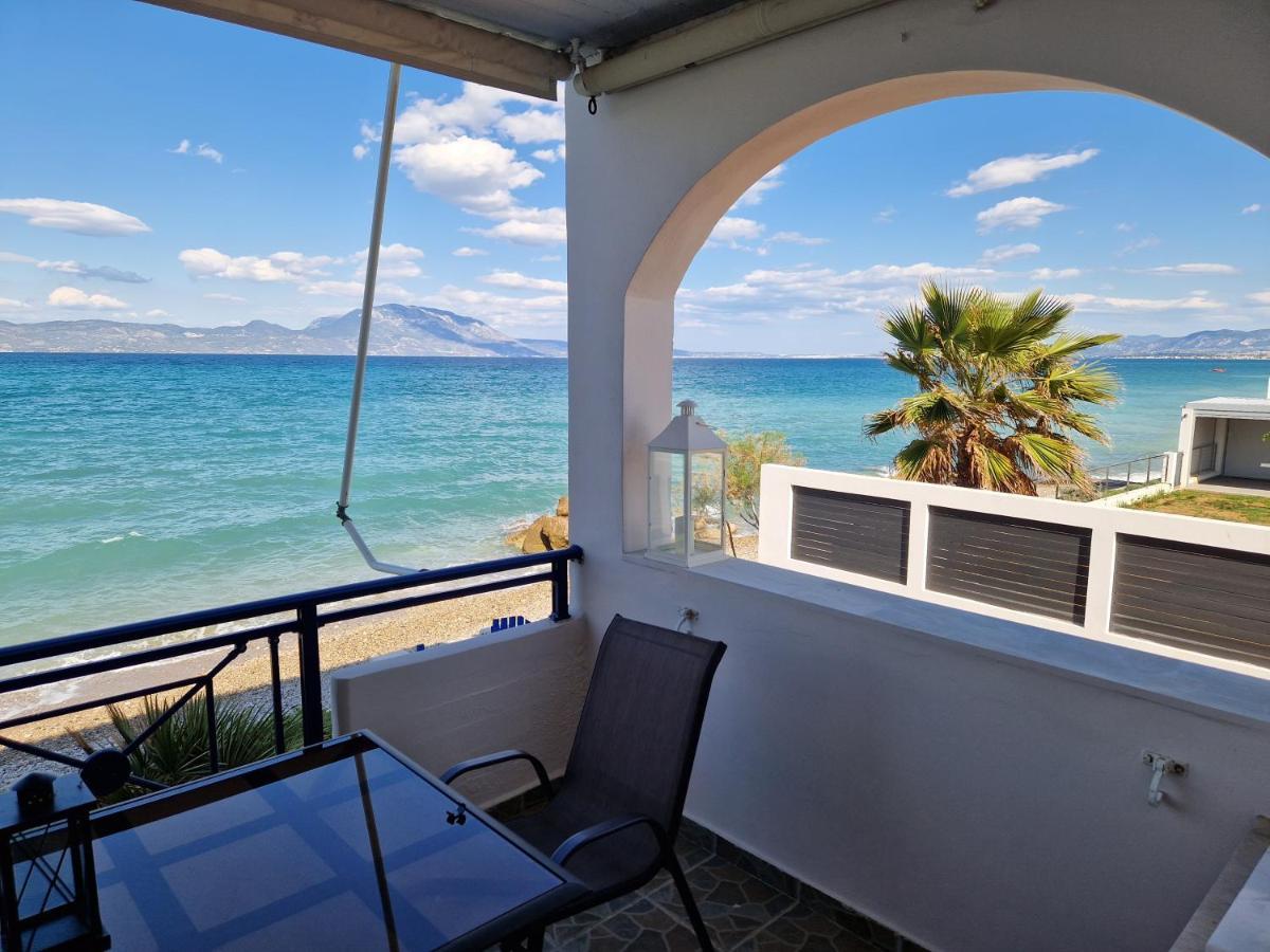 Korinthian Sea View Appartement Nerántza Buitenkant foto