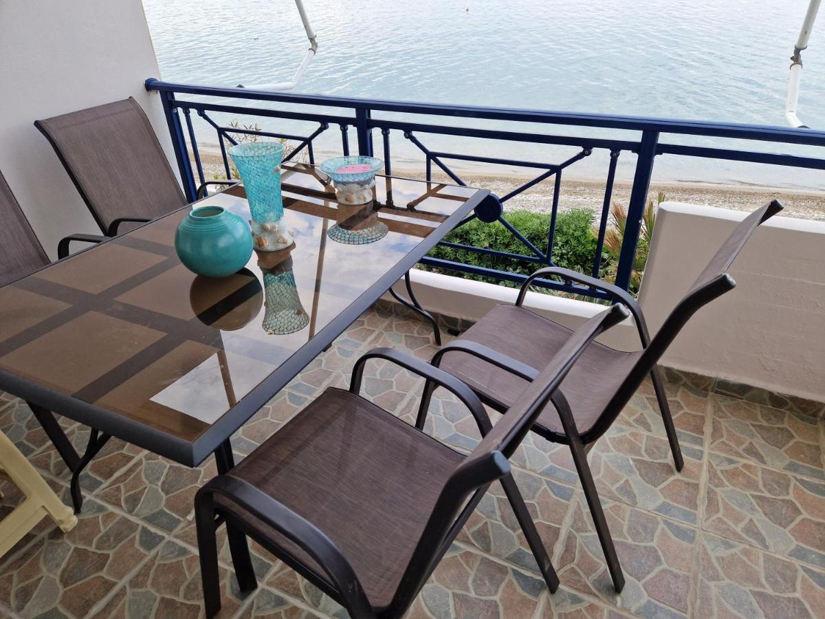 Korinthian Sea View Appartement Nerántza Buitenkant foto
