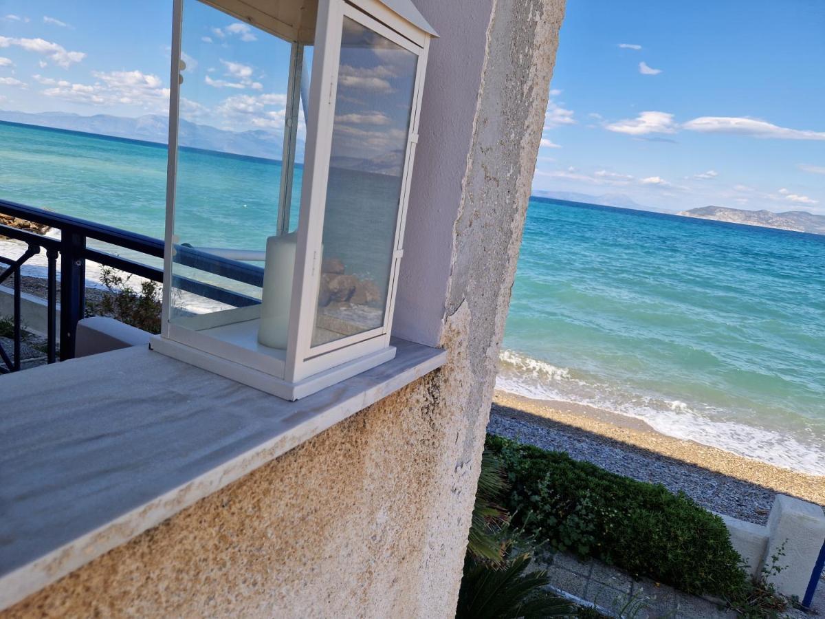 Korinthian Sea View Appartement Nerántza Buitenkant foto